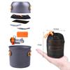 Outdoor Camping Hiking Cookware with Mini Camping Piezoelectric Ignition Stove Backpacking Cooking