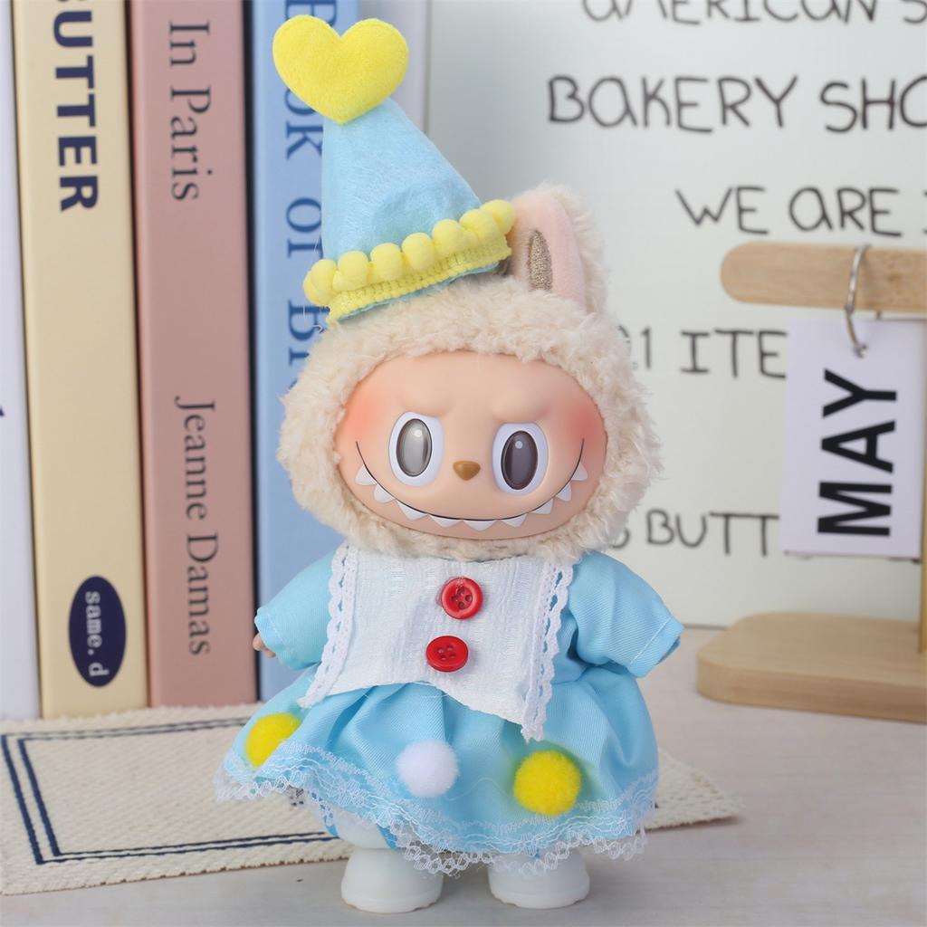 Labubu Baby Clothing Is Compatible with First, Second, and Third Generation 17cm Labubu Dolls