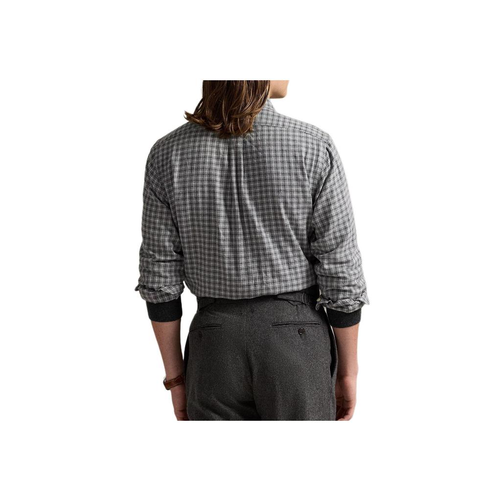 Polo Ralph Lauren Classic Fit Plaid Twill Long Sleeve Shirt Men shirts 710954626-008