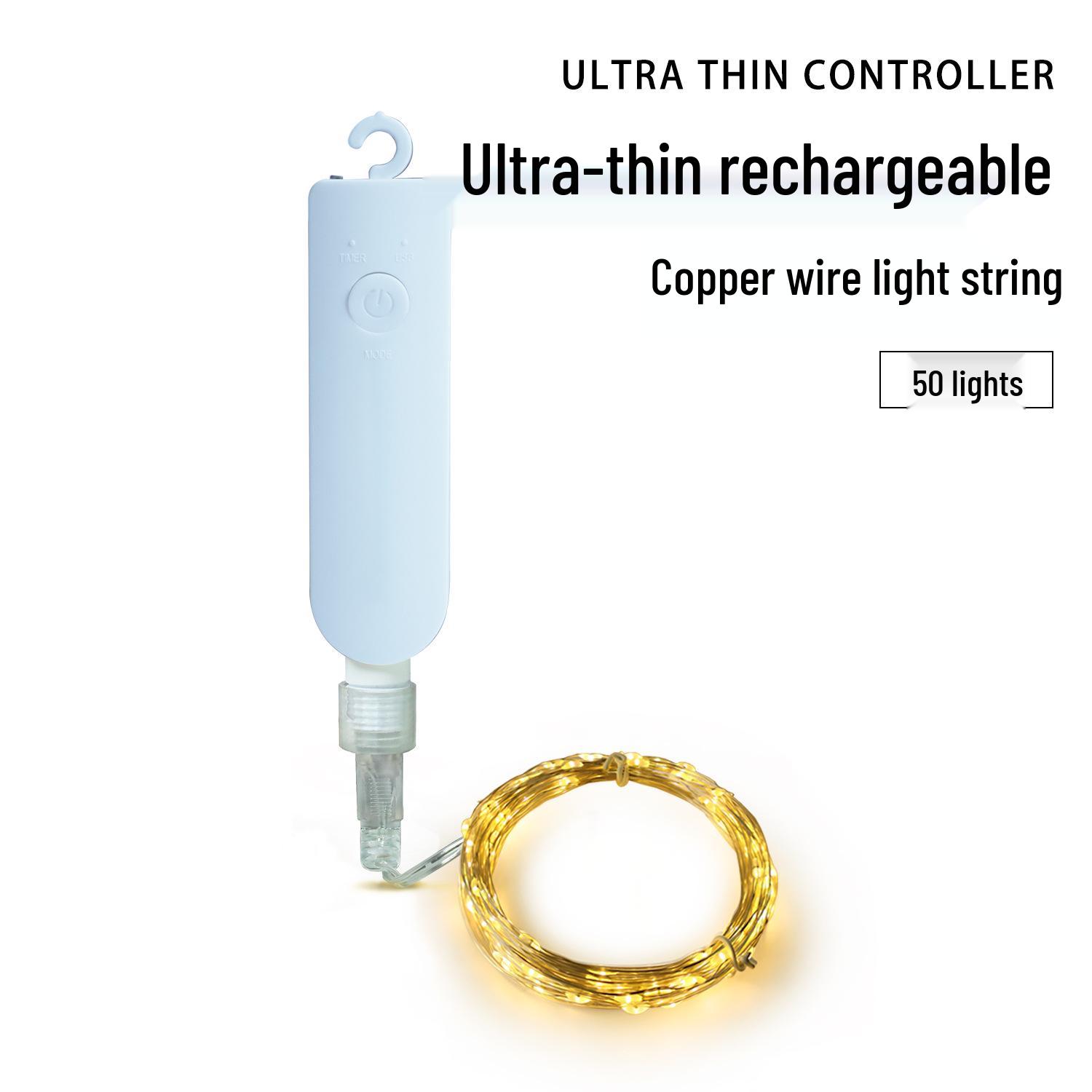 

Ultra-thin Waterproof Copper LED Fairy Lights for Outdoors and Parties.