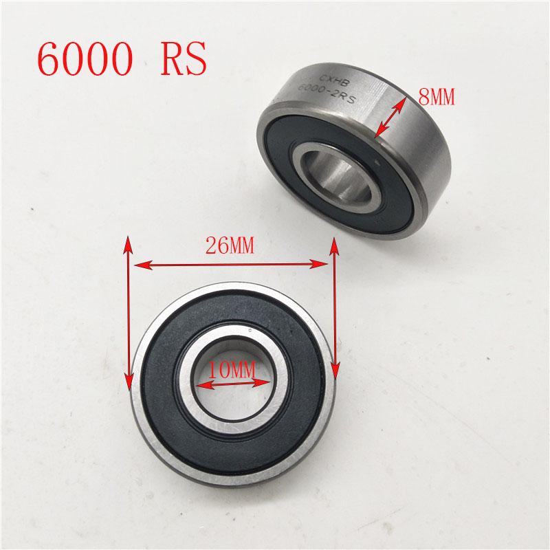 2pcs 608 6900 6001 6000RS 6200RS 6202RS 6301RS 16101 6906 6908RS shield miniature high carbon steel bearing wheel hub bearing