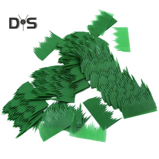 1 Box Green Decoration Leaf No Odor Creative Sushi Food Ornament Faux Green Leaf