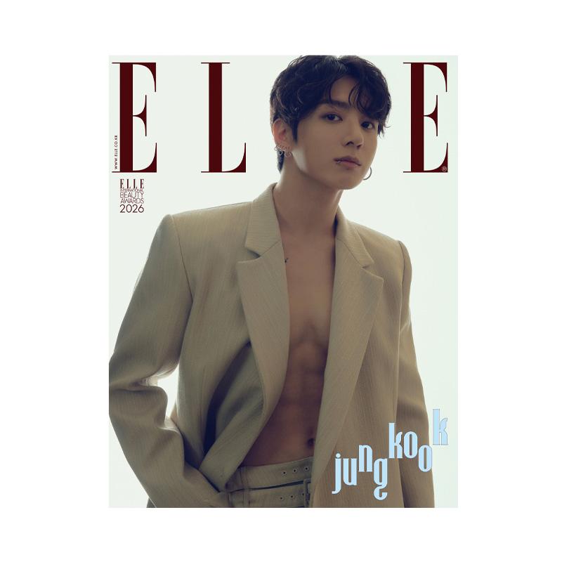 [VORBESTELLUNG] JUNG KOOK (Bts) – Elle Korea Januar 2026 (A–I Cover, 9 Ausgaben)