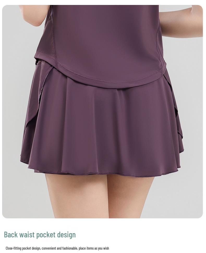 Plus Size Women's Quick-Dry Summer Yoga Suit - Short Sleeve Fitness & Running Outfit