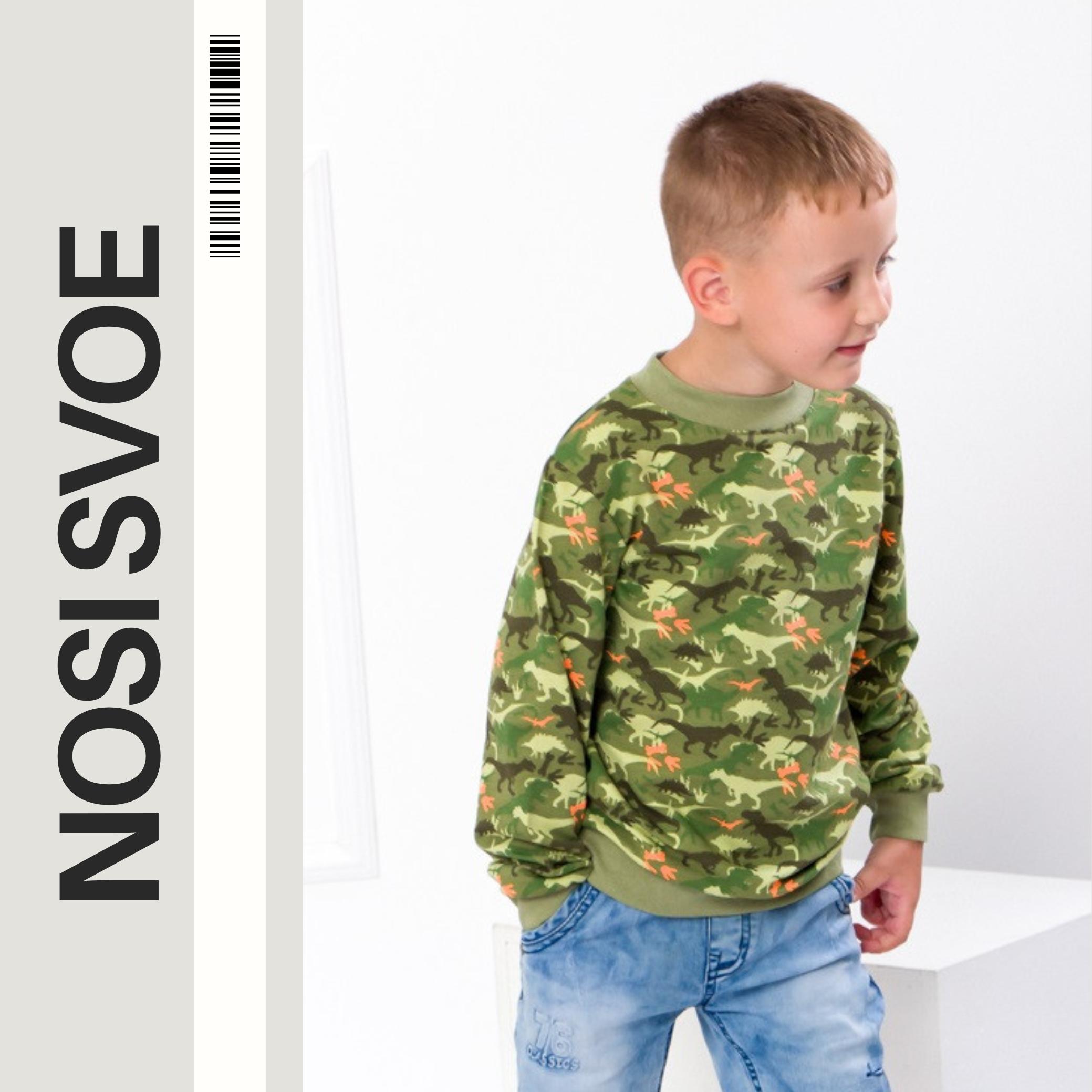 Sweat-shirt (garçons) ,  Toute saison , Nosi svoe, 6069-055-4