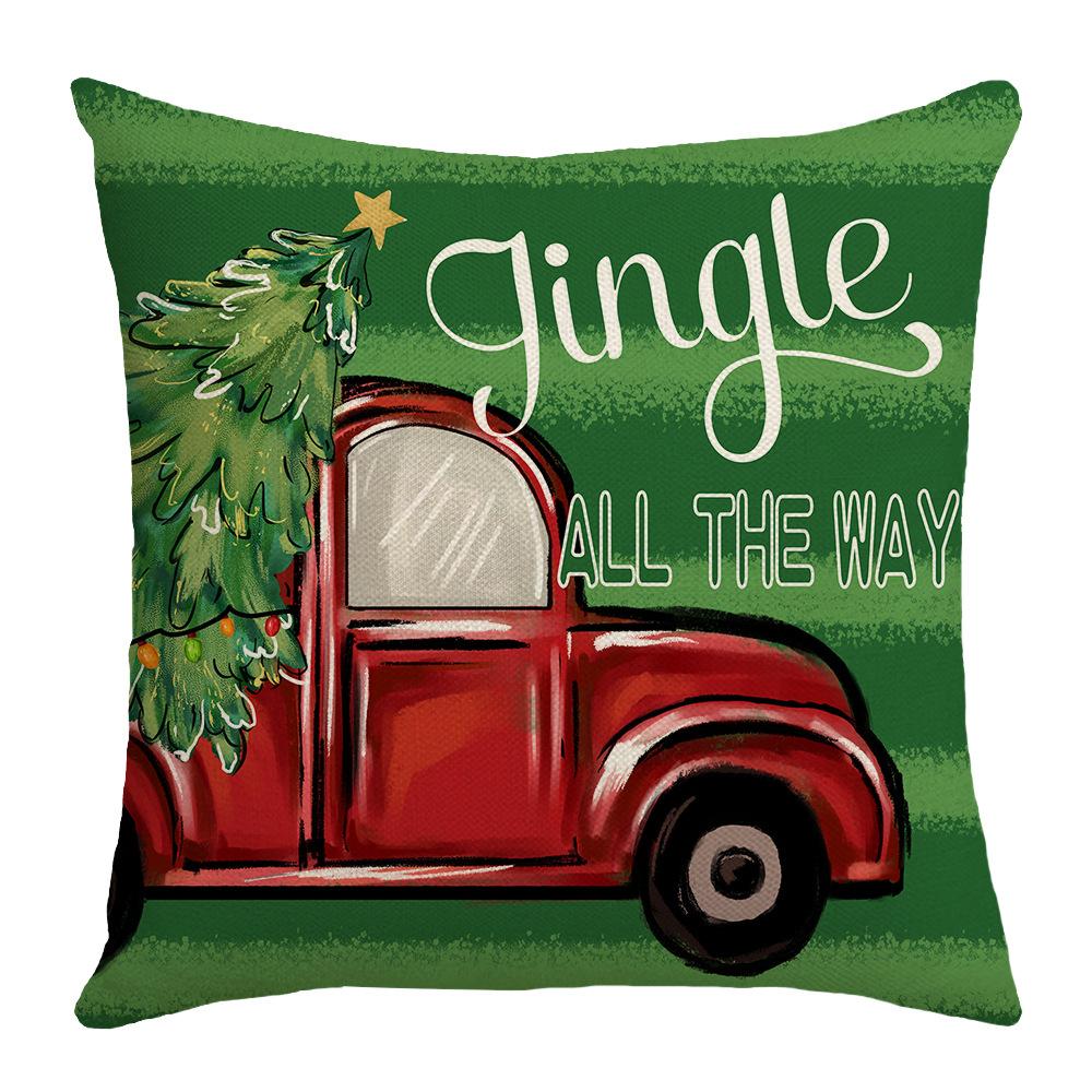 

Новая Рождественская наволочка с принтом американского белого бородатого гнома и надписью, наволочка для диванной подушки 45 * 45Cm (excluding pillow core)