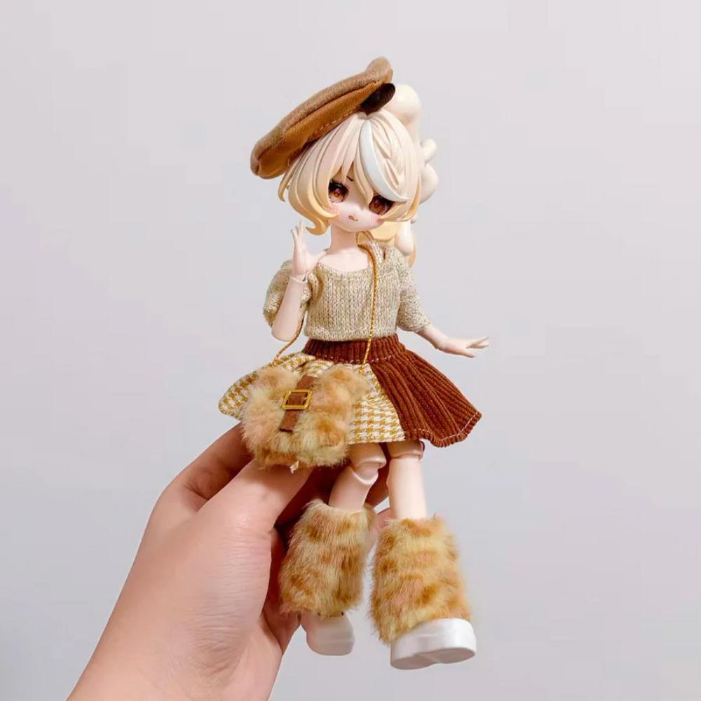 8 Points 12 Points Ob11 Doll Clothes 11-17cm Fit Penny Bonnie Rabbit Asi Body Bjd Doll Outfit Set Decorative Collectibles