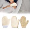 Friendly Bath Exfoliator Gloves Soft Sisal Fiber For Sensitives Skin Gentle Cleansings And Body Care