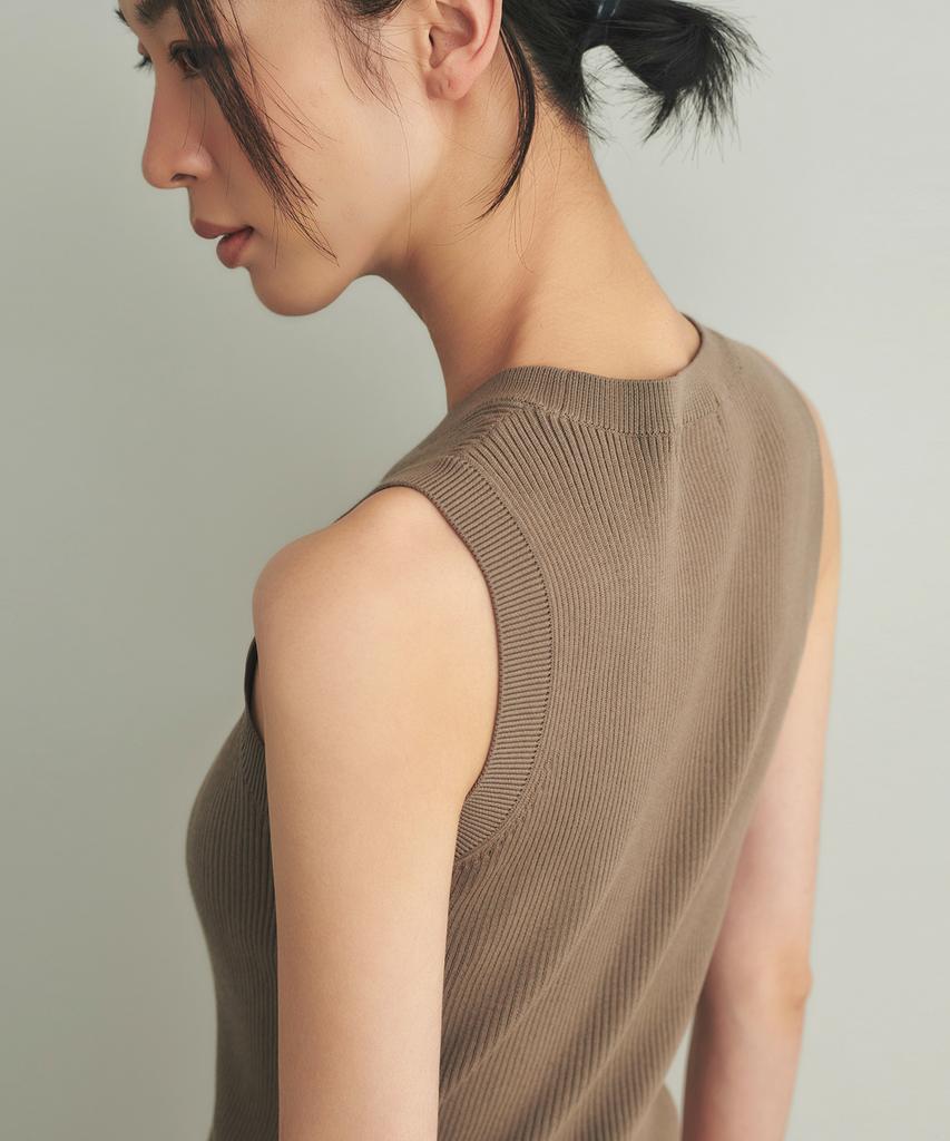 Aesmoeo Mare Cotton Sleeveless (Sand Brown)