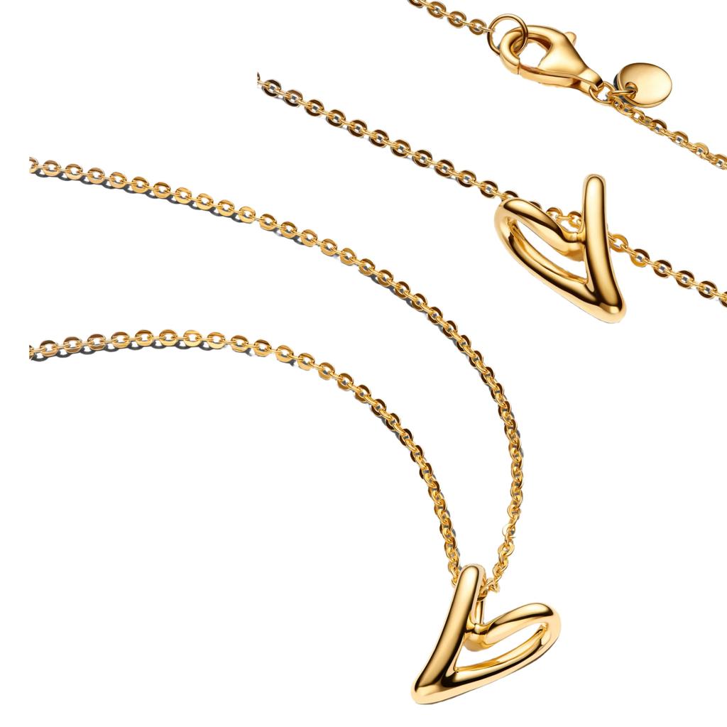 925 Silver Diamond Pendant Necklace Shiny Key Gem Heart Shaped Pearl Cross Lucky Chain for Women Fine Jewelry Gifts