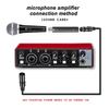 Professional Microphones Boosters Preamplifier Provides 28dB Gains for Dynamic Microphones in Studio Recording