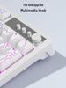 H97 Mechanical Keyboard: Wireless/Wired, RGB, Home/Office/Gaming, Three-Mode Bluetooth for Girls.
