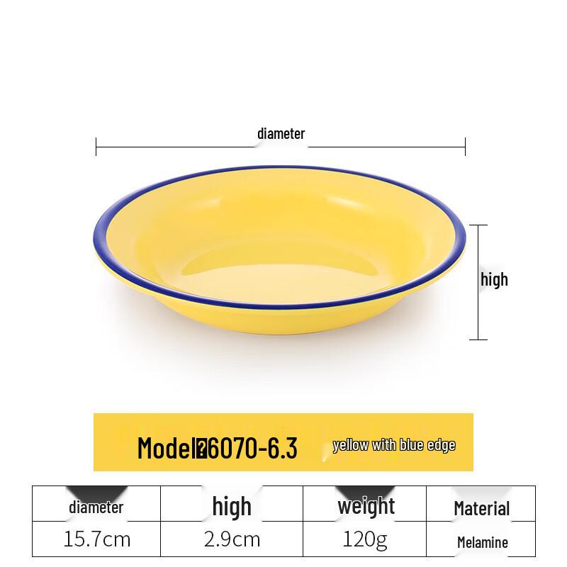 

Molona Melamine Round Serving Plate