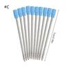 10Pcs Replaceable Ballpoint Pen Refills Ballpoint Metal Refills Metal Refill for Twist Action Ballpoint Pens 1.0mm Tip