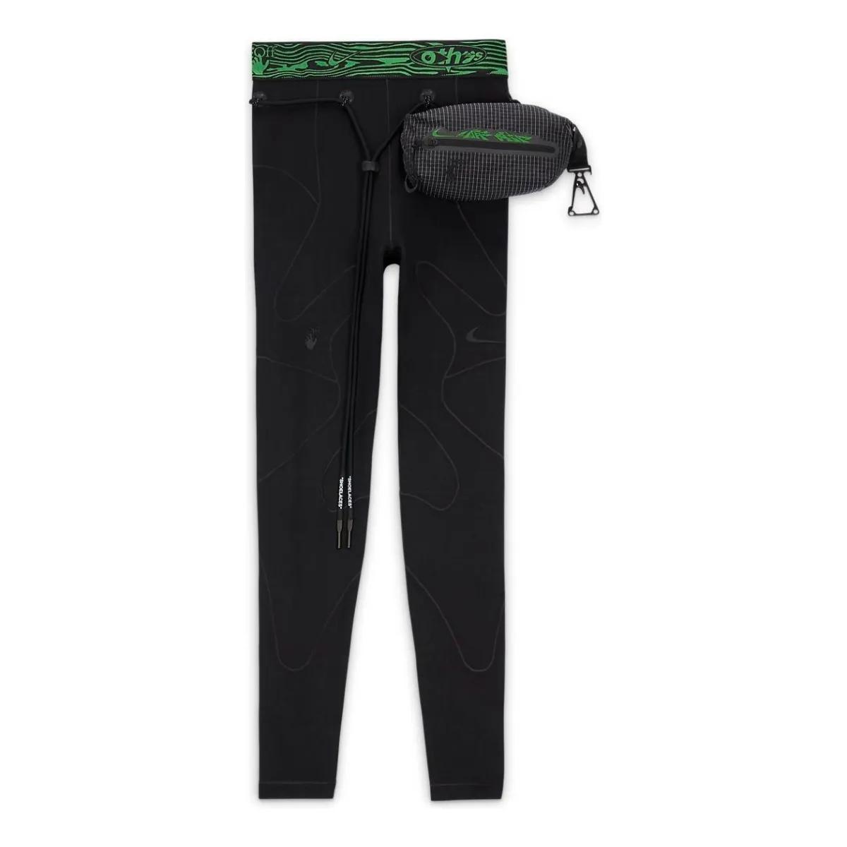 Nike x Off-White Womens Leggings Black Unisex Streetwear DV5552-010 M
