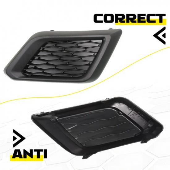 Fits 14-16 Nissan Rogue Front Bumper Ert Fog Light Cover NI1038131 NI1039131