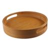 Multipurpose Tea Food Dish Simple Drink Platter Fruit Plate Bamboo Plate  Home Decoration