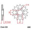 For Suzuki GSXR1000A GSX-R1000 2017- GSXR1000RA 17-21 525-17T Motorcycle Front Sprocket