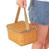 Outdoor Picnic Wicker-Style Lunch Bag Lunch Box and Tote Bag