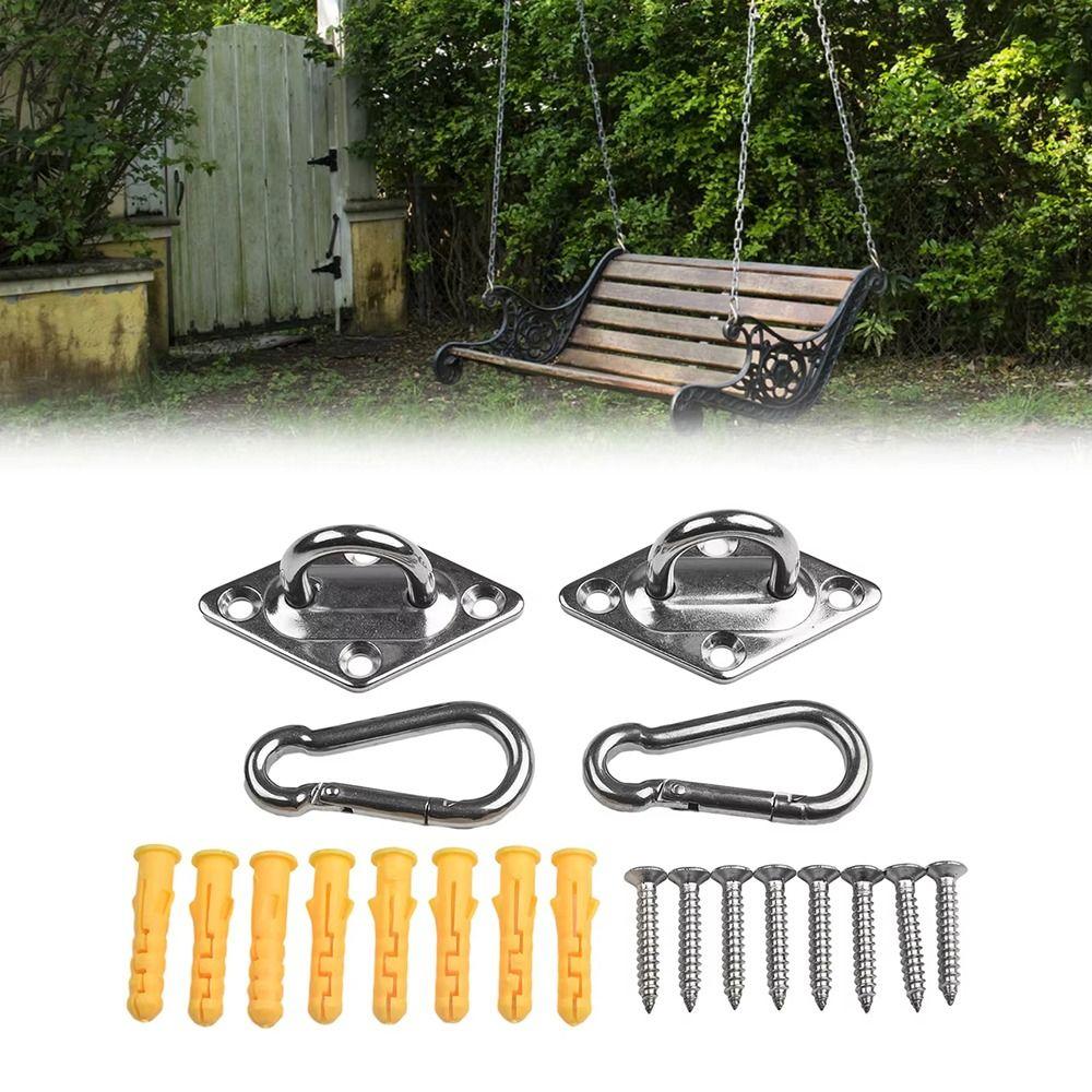 1/2Sets Heavy-Duty Wall Hanging Hook Swing Chair Brackets For Boat Yoga Swing Hammocks