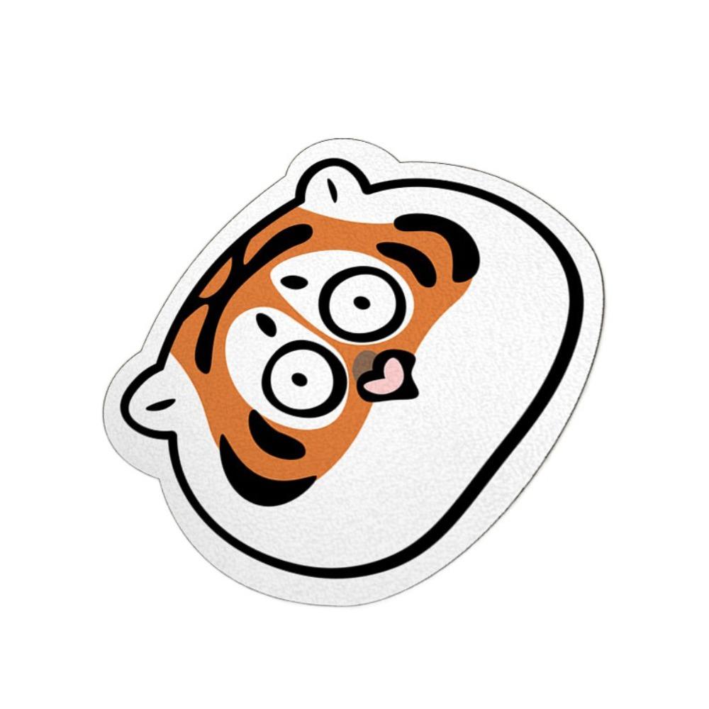 Thick Furry Carpets Cartoon Entrance Mat Toilet Mat Tiger Carpet Living Room