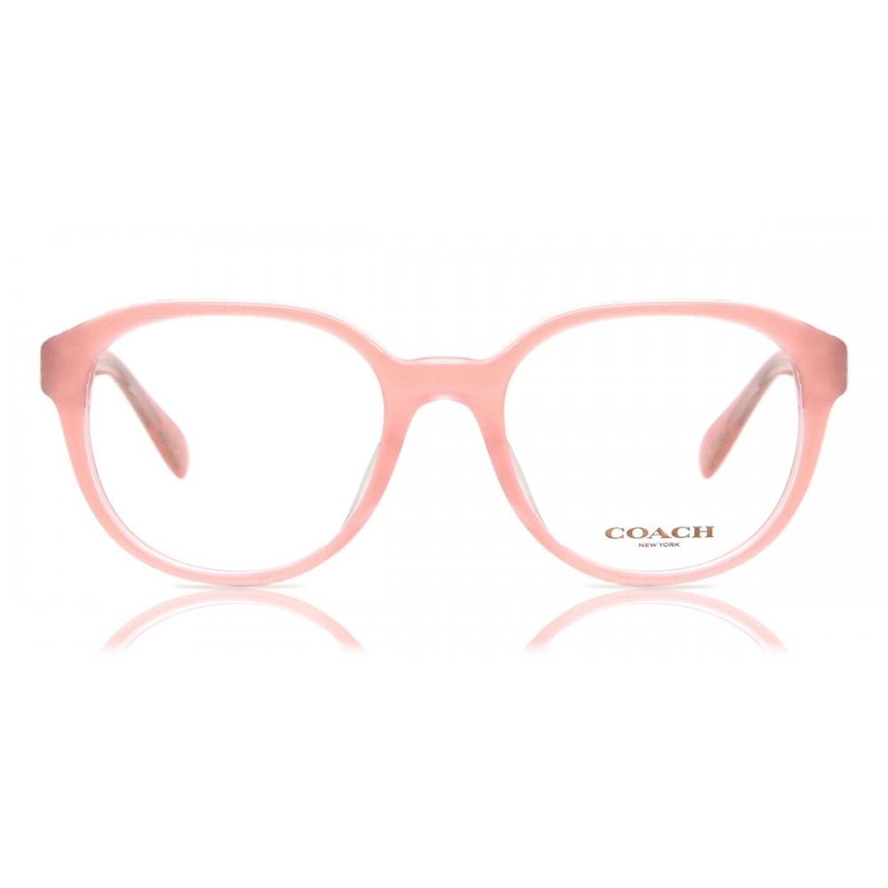 

Coach Hc6209u Asian Fit 5743 Women Eyeglasses Frosted Pink/50