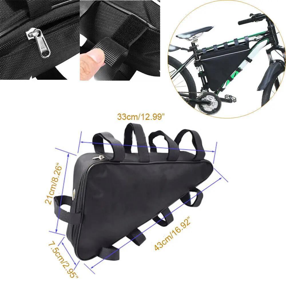 27er Größe Mountainbike Dreieckrohr Rahmen Tasche Hülle Batterie MTB Aufbewahrung Schutz