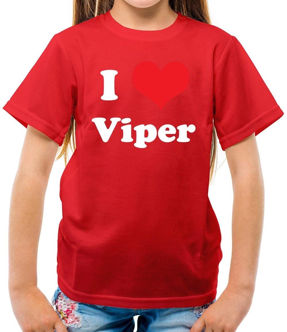 I Love Viper - Kids T-Shirt - Gladiator TV Game Show Name Contender 100