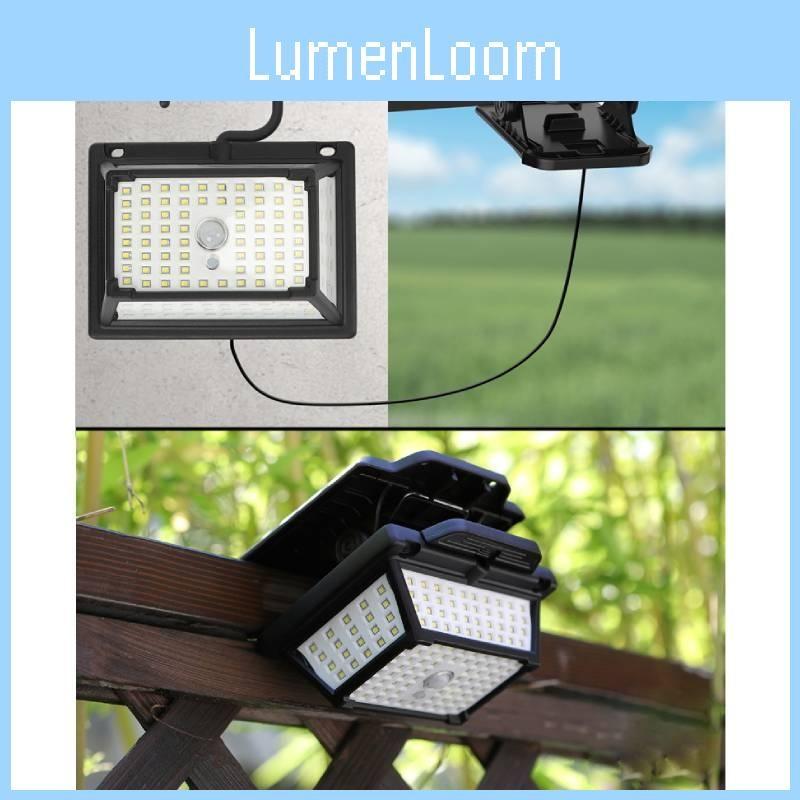 Split Type Solar Led Wall Light Sensor Outdoor Waterproof Camping Lights Garage