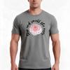 Stop And Smell The Roses Pink And Black TShirt Summer Casual Cotton Tee Oversized Streetwear Tops Vintage Graphic Print