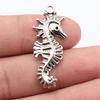 Octopus Seahorse Crab Shrimp Marine Life Charm Antique Bronze Zinc Alloy Jewelry Making Supplies Couple Style