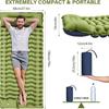 Colchoneta de Dormir para Acampar, Colchoneta de Acampar Ultraligera con Almohada, Colchonetas Inflables con Bomba de Pie Integrada, Compactas para Acampar y Mochilero