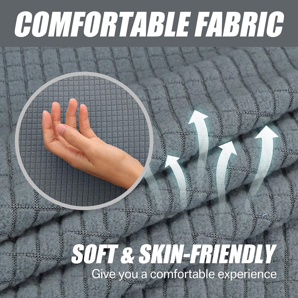 Husă Elastică Uni pentru Canapea pentru Living Acasă Huse Elastice Jacquard Anti-Alunecare pentru Colțar 1/2/3/4 Locuri Pr