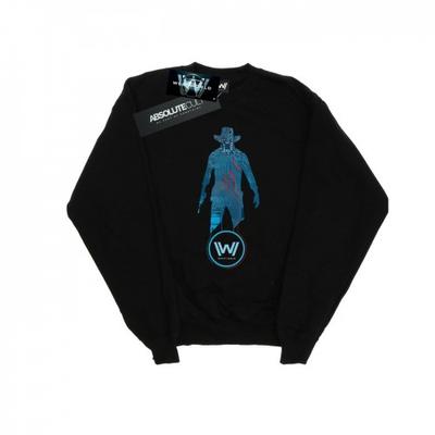 Mens Digital Man In Black Sweatshirt