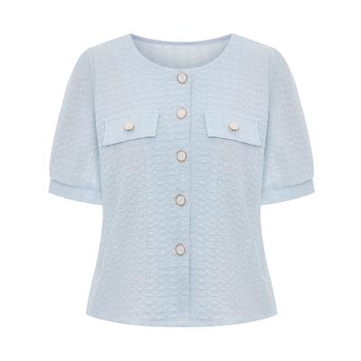 Selly'S Cloud Puff Short Sleeve Jacket_I6B-Cjk009