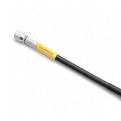 Build a Line B30245S Universal Brake Hose for Road Models Stainless Steel Fitting Smoke