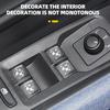 2/5/10pcs Car Door Window Lift Button Stickers For Bmw 3 2 5 Series E90 F10 E60 X3 F25 E46 F30 X5 E53 E91 M M2 M3 M5 Accessories