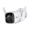 TP-Link Tapo Outdoor Security Camera, 2K QHD ColorPro Night Vision, PoE, Wired LAN, Wireless Connectivity, Voice Call, AI Detection, IP66 Waterproof/D