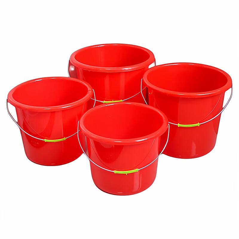Heavy-Duty Plastic Portable Bucket