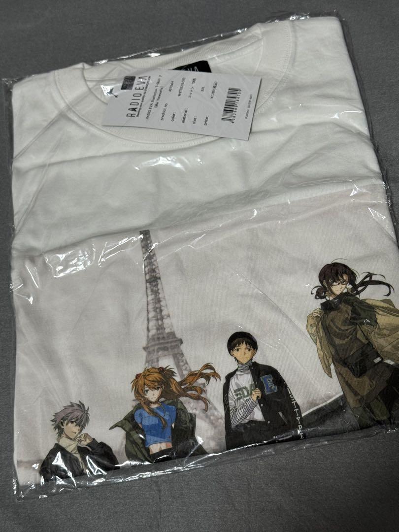 

[USED] Radio Eva T-shirt XXL size merchandise Eva