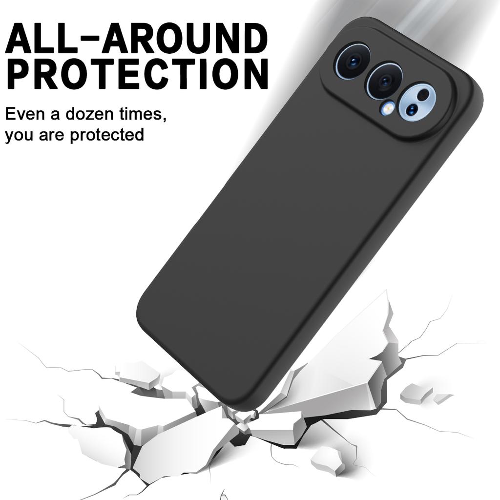For Honor 500 Pro 5G/Honor 500 5G Liquid Silicone Case Phone Back Cover with Hand Strap