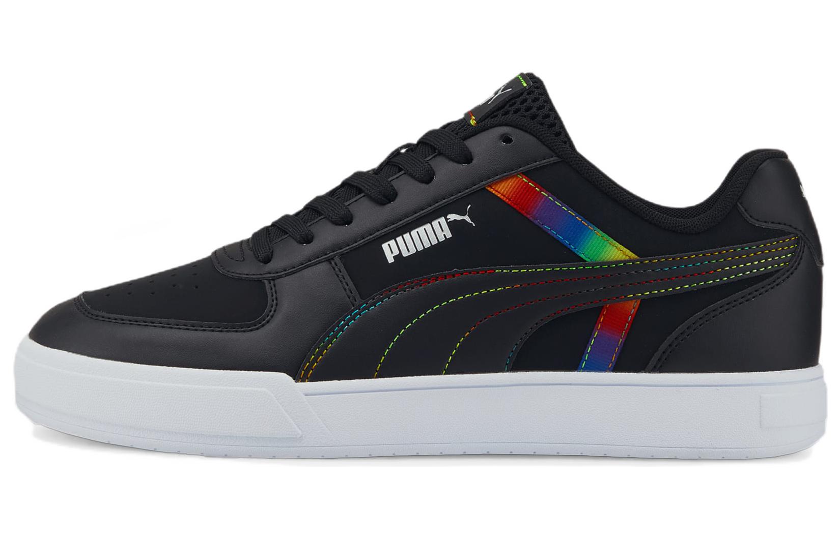 PUMA Caven Низкие Повседневные Кеды для Скейтбординга Черные 383859-02 35.5
