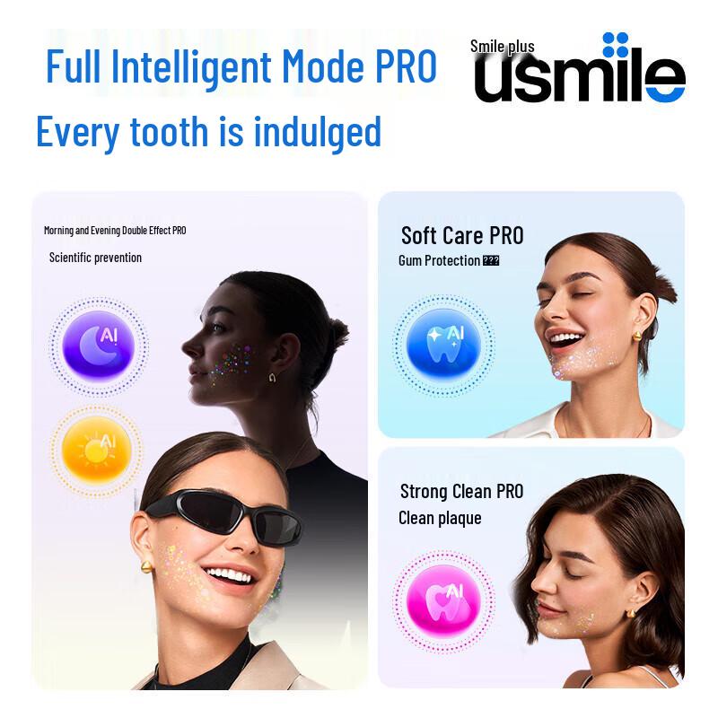 usmile Y30PRO Smart Sonic Electric Toothbrush CN Plug (adapter Included)