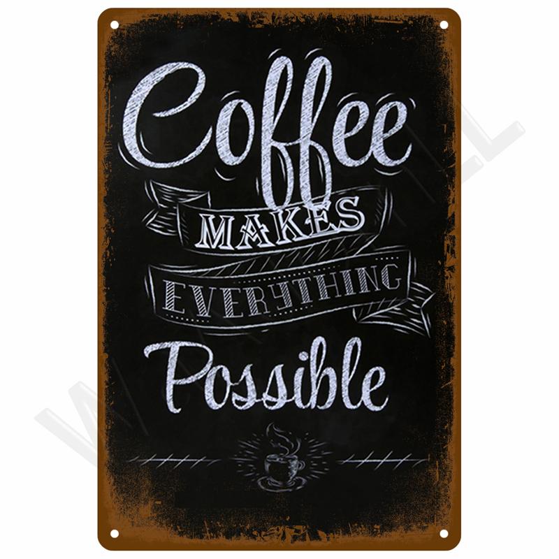 Vintage Kamerdecoratie Huisdecoratie Artikelen Tinnen Borden Esthetisch Mannenslaapkamer Metalen Borden Retro Metalen Plaat Posters Muurkunst Muurschildering