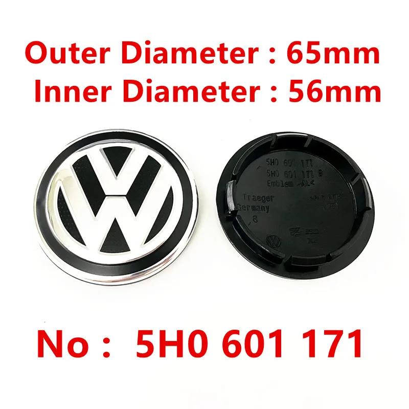 

2026 Hot For VOLKSWAGEN VW 20 Pcs 3B7 5G0 6H0 66mm 65mm VW Wheel Center Caps Rim Hubcap Dust-Proof Hub Covers Logo Badge Emblem