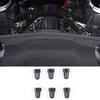 Black Rear Strut Shock Tower Covers Screws For Corvette C8 -25