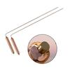 2Pcs Professional Copper Dowsing Rod,Divining Rods with Pendant Copper Divining Rod Sensitive Ground Exploration Tool