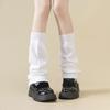 Comfortable Wide Bubble Socks With Breathable Fabric And Stacked Design Loose Slouch Thigh High Boot Socks For Women