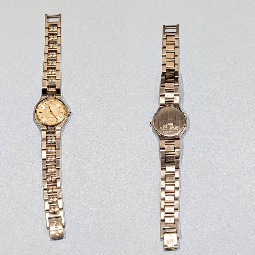 SEIKO Excelline Battery Working Ladies' Watch, Replaced, Condition, C-09