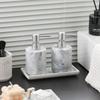 Hotel Bathroom Hand Lotion Press Shower Gel Shampoo Lotion Bottle Mouthwash Cup Separate Bottle Bathroom Accessories Dispenser